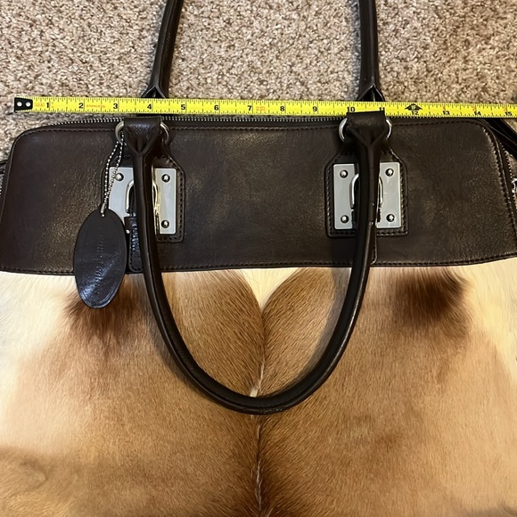 Wilsons Leather deerskin work bag with organizer pockets - Picture 6 of 9